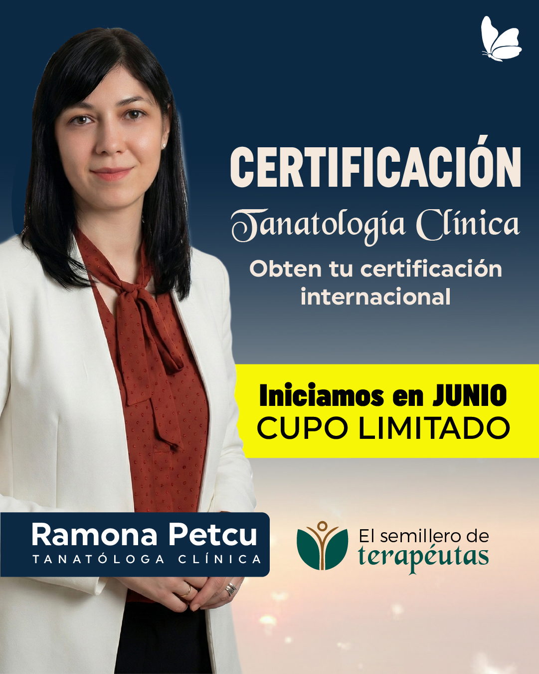 Certificación en Tanatología con Ramona Petcu